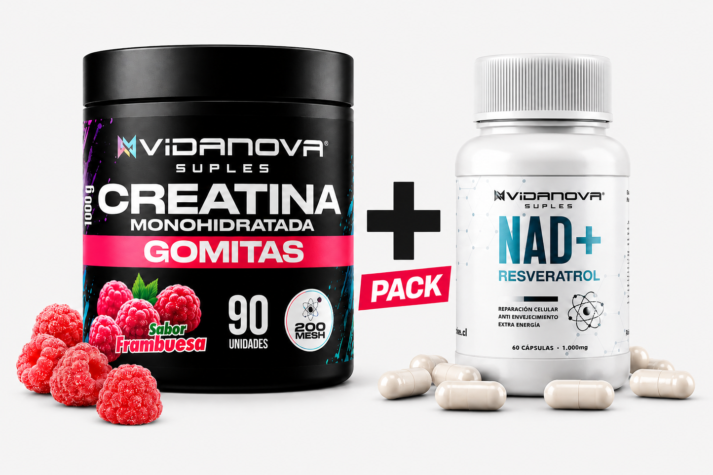 MÁS FUERZA, MÁS ENERGÍA, MÁS TÚ — EL PACK QUE NO PARA.